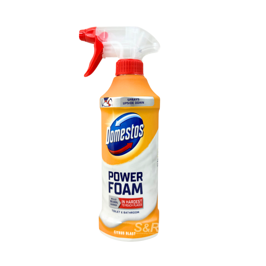 Domestos Power Foam Citrus Blast Toilet Bowl Cleaner 450mL